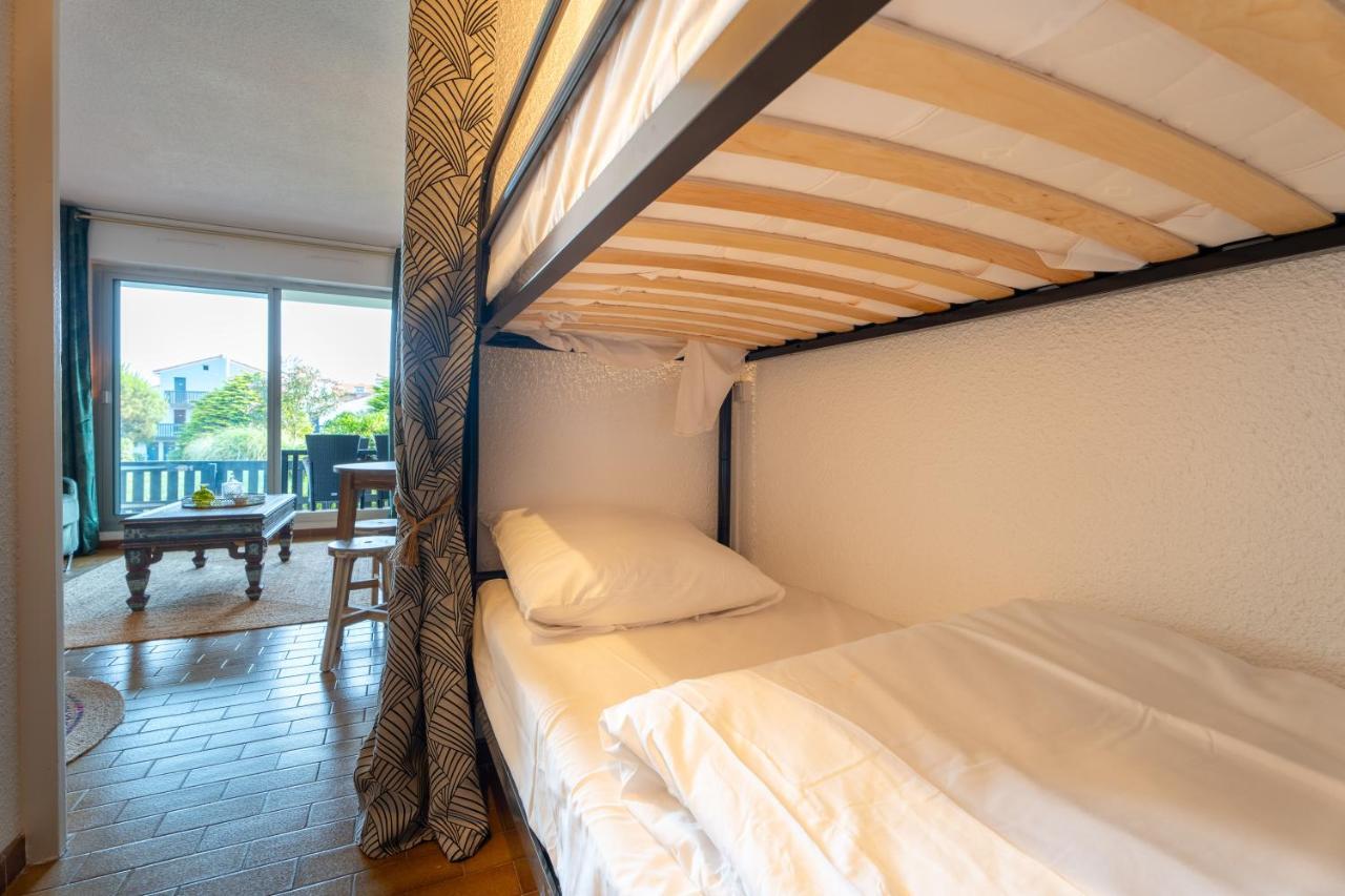 Studio Plage De Capbreton Avec Terrasse Exterior photo